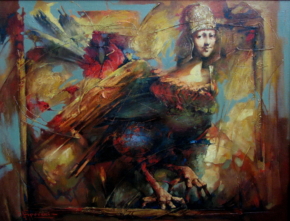 Waclaw Sporski - Царь птица х-м 100х125 (2007г)