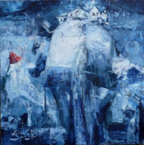 Alex Sporski - Год лошади - х.м. 60x60 (2014)